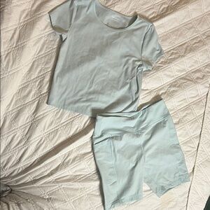 Kids Light Blue Matching Set